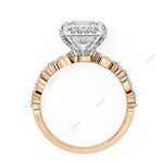 Load image into Gallery viewer, Hidden Accent Engagement Ring ENHI1089