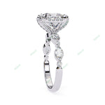 Load image into Gallery viewer, Hidden Accent Engagement Ring ENHI1089