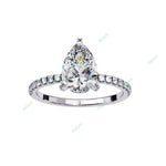 Load image into Gallery viewer, Hidden Halo Engagement Ring ENHI1119