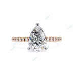 Load image into Gallery viewer, Hidden Halo Engagement Ring ENHI1119