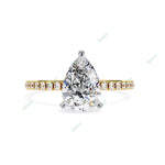 Load image into Gallery viewer, Hidden Halo Engagement Ring ENHI1119