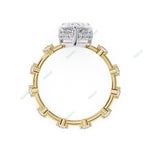 Load image into Gallery viewer, Hidden Halo Engagement Ring ENHI1125