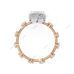 Load image into Gallery viewer, Hidden Halo Engagement Ring ENHI1125