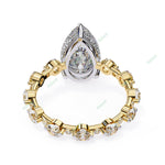 Load image into Gallery viewer, Hidden Halo Engagement Ring ENHI1126