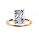 Load image into Gallery viewer, Hidden Halo Engagement Ring ENHI1151