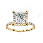 Load image into Gallery viewer, Hidden Halo Engagement Ring ENHI1157