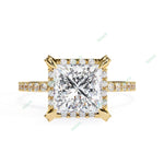 Load image into Gallery viewer, Hidden Halo Engagement Ring ENHI1157