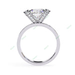 Load image into Gallery viewer, Hidden Accent Engagement Ring ENHI1169