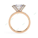 Load image into Gallery viewer, Hidden Accent Engagement Ring ENHI1169