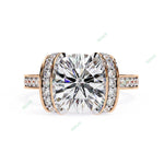 Load image into Gallery viewer, Hidden Accent Engagement Ring ENHI1169