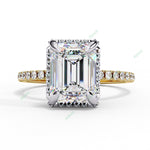 Load image into Gallery viewer, Hidden Accent Engagement Ring ENHI1483