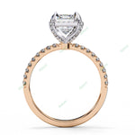 Load image into Gallery viewer, Hidden Accent Engagement Ring ENHI1483