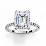 Load image into Gallery viewer, Hidden Accent Engagement Ring ENHI1483