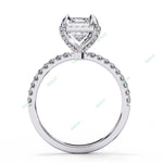Load image into Gallery viewer, Hidden Accent Engagement Ring ENHI1483