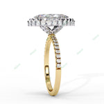 Load image into Gallery viewer, Hidden Halo Engagement Ring ENHI1490