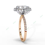 Load image into Gallery viewer, Hidden Halo Engagement Ring ENHI1491