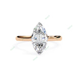 Load image into Gallery viewer, Hidden Halo Engagement Ring ENHI1519