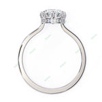 Load image into Gallery viewer, Hidden Halo Engagement Ring ENHI1522