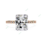 Load image into Gallery viewer, Hidden Halo Engagement Ring ENHI1524