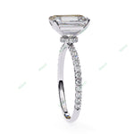 Load image into Gallery viewer, Hidden Halo Engagement Ring ENHI1524