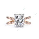 Load image into Gallery viewer, Hidden Halo Engagement Ring ENHI1534
