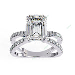 Load image into Gallery viewer, Hidden Halo Engagement Ring ENHI1535
