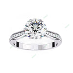 Load image into Gallery viewer, Hidden Halo Engagement Ring ENHI1558