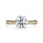 Load image into Gallery viewer, Hidden Halo Engagement Ring ENHI1558