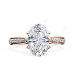 Load image into Gallery viewer, Hidden Halo Engagement Ring ENHI1559