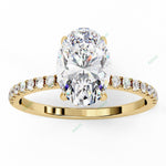 Load image into Gallery viewer, Hidden Halo Engagement Ring ENHI1564