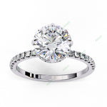 Load image into Gallery viewer, Hidden Halo Engagement Ring ENHI1565