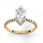 Load image into Gallery viewer, Hidden Halo Engagement Ring ENHI1566