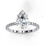 Load image into Gallery viewer, Hidden Halo Engagement Ring ENHI1567