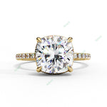 Load image into Gallery viewer, Hidden Halo Engagement Ring ENHI1568