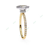 Load image into Gallery viewer, Hidden Halo Engagement Ring ENHI1583