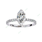 Load image into Gallery viewer, Hidden Halo Engagement Ring ENHI1583