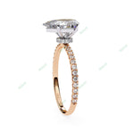 Load image into Gallery viewer, Hidden Halo Engagement Ring ENHI1585