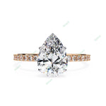 Load image into Gallery viewer, Hidden Halo Engagement Ring ENHI1585