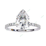 Load image into Gallery viewer, Hidden Halo Engagement Ring ENHI1585