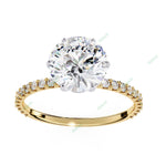Load image into Gallery viewer, Hidden Halo Engagement Ring ENHI1586
