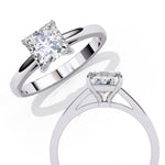 Load image into Gallery viewer, Solitaire Engagement Ring ENSO1509