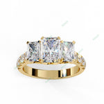 Load image into Gallery viewer, Three Stone Engagement Ring ENTH1055