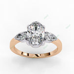 Load image into Gallery viewer, Three Stone Engagement Ring ENTH1060