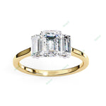 Load image into Gallery viewer, Three Stone Engagement Ring ENTH1064