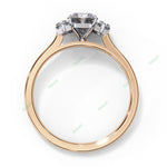 Load image into Gallery viewer, Three Stone Engagement Ring ENTH1064