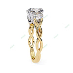 Load image into Gallery viewer, Three Stone Engagement Ring ENTH1101