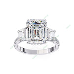 Load image into Gallery viewer, Three Stone Engagement Ring ENTH1108