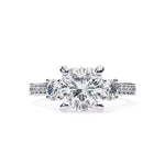 Load image into Gallery viewer, Three Stone Engagement Ring ENTH1114