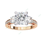 Load image into Gallery viewer, Three Stone Engagement Ring ENTH1114