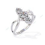 Load image into Gallery viewer, Three Stone Engagement Ring ENTH1176